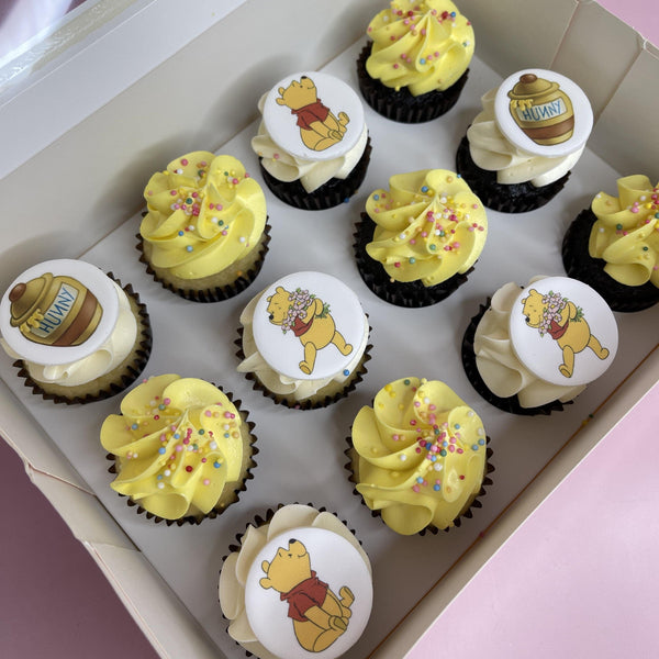 Winnie the Pooh Mini Cupcakes Cake Creations by Kate™ — free download