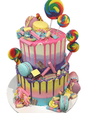 2-Tier Candy Wonderland Speciality Cake