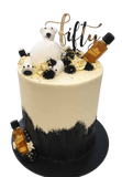 Cake Creations by Kate™ SpecialityCakes Black and White Polar Bear Double-Height Buttercream Speciality Cake