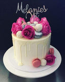 Cake Creations by Kate™ SpecialityCakes Fuchsia and White Smooth Buttercream Speciality Cake