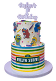 Cake Creations by Kate™ SpecialityCakes 2-Tier Sesame Street Birthday Cake