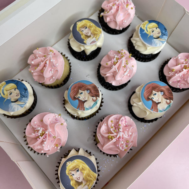 Disney Princess Mini Cupcakes