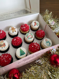 Festive Christmas Mini Cupcakes 2024