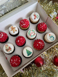 Festive Christmas Mini Cupcakes 2024