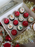 Festive Christmas Mini Cupcakes 2024