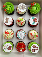 Deluxe Christmas Mini Cupcakes