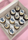 Cake Creations by Kate™ Mini Cupcakes AFL Grand Final 2024 GEELONG CATS Mini Cupcakes
