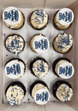 Cake Creations by Kate™ Mini Cupcakes AFL Grand Final 2024 GEELONG CATS Mini Cupcakes
