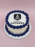 AFL Grand Final 2026 FREMANTLE DOCKERS Mini Cake