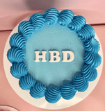 Cake Creations by Kate™ Blue Swirl Dream Buttercream Cake