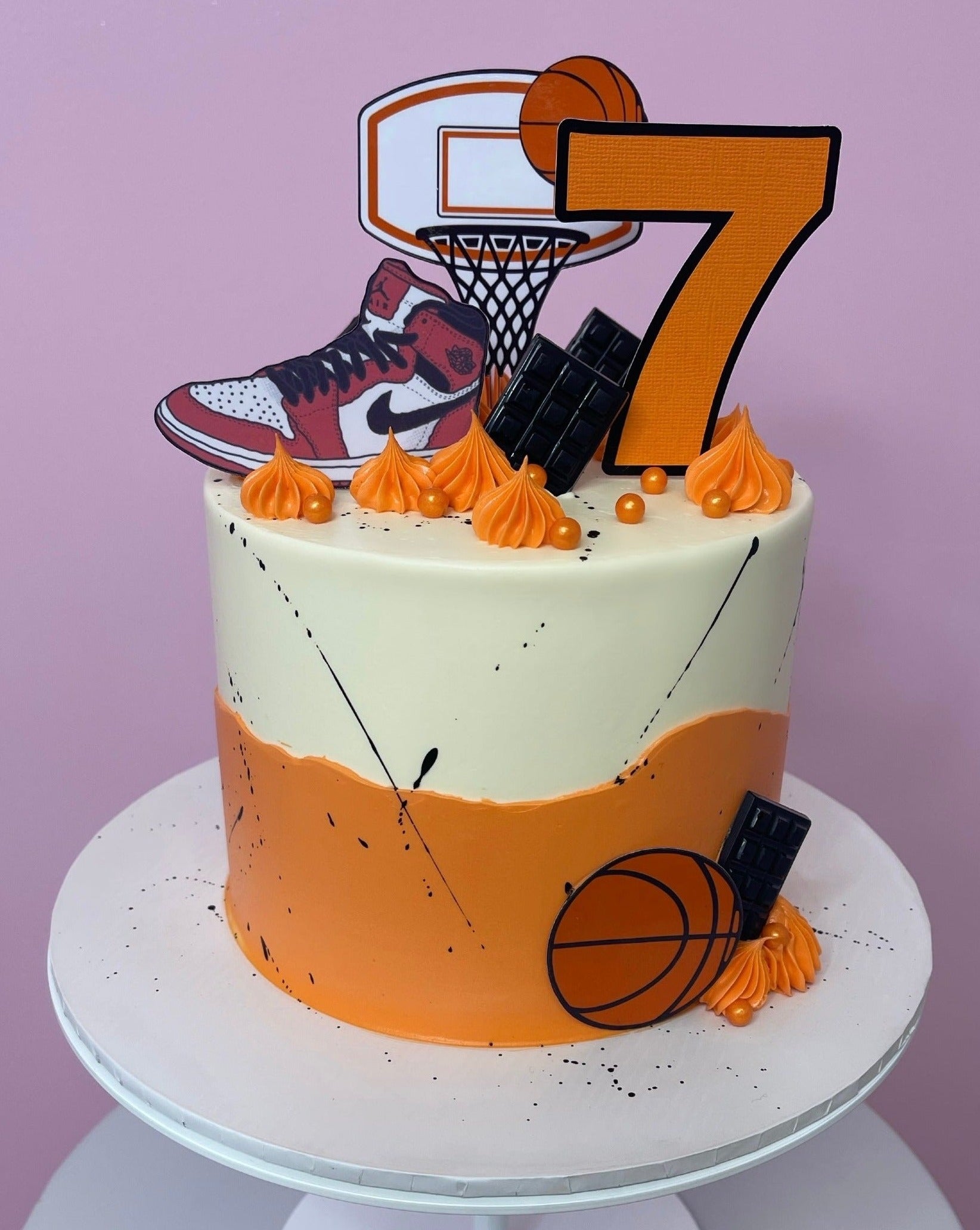 Sporty Basketball Speciality Cake