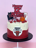 Cake Creations by Kate™ SpecialityCakes Chicago Bulls Fan Speciality Cake