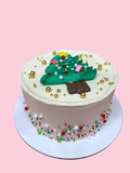 Christmas Tree Buttercream Mini Cake