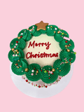 Cake Creations by Kate™ DessertCakes Christmas Wreath Buttercream Mini Cake