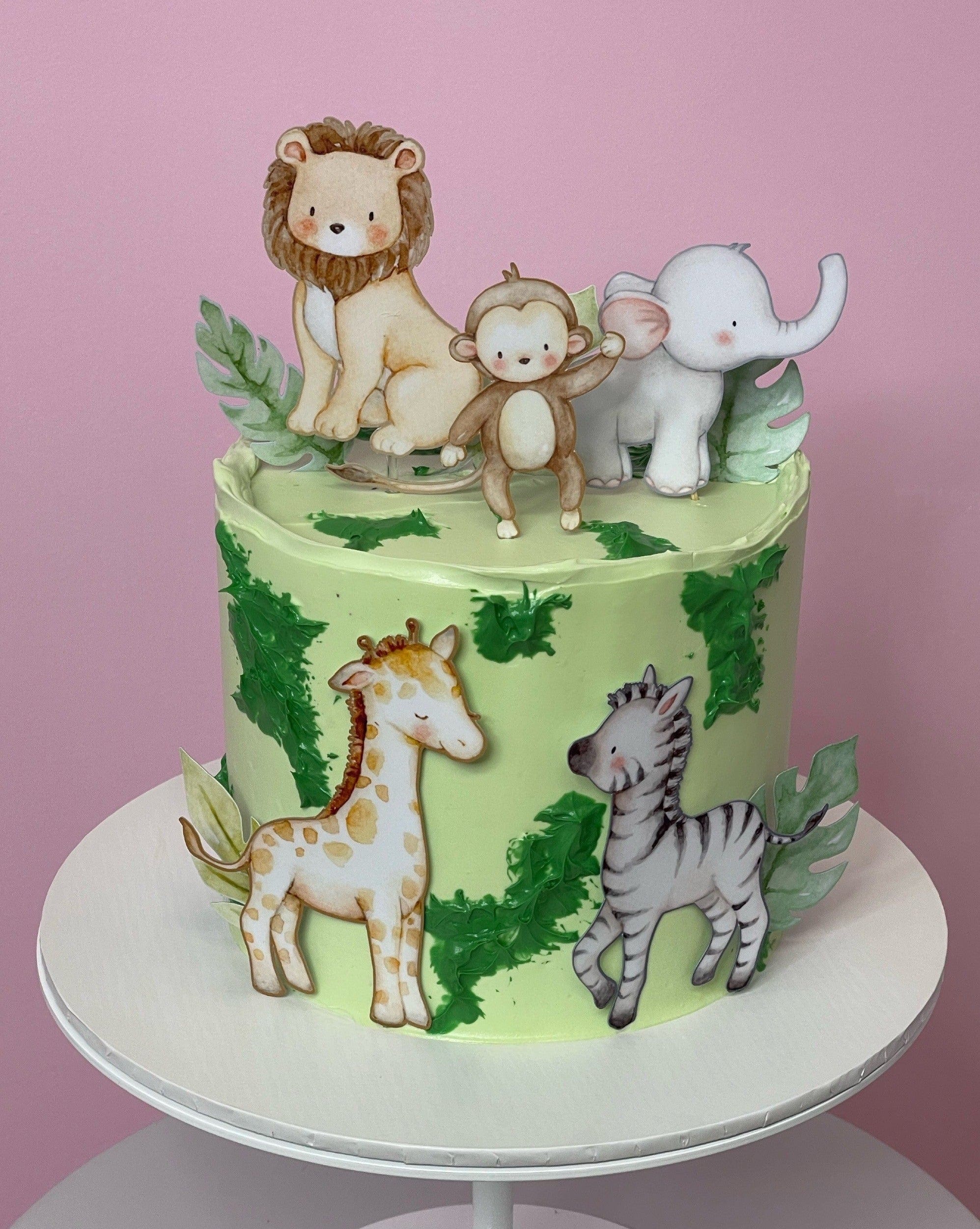 Cake Creations by Kate™ SpecialityCakes Cute Jungle Safari Speciality Cake