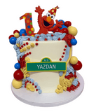 Cake Creations by Kate™ SpecialityCakes Elmo's Big Day Out Cake