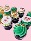 Cake Creations by Kate™ Mini Cupcakes Festive Christmas Mini Cupcakes