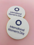 Cake Creations by Kate™ International Women's Day Purple Cookies (Logo)