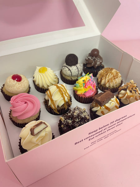 Cake Creations by Kate™ Mini Cupcakes Mixed Box of Mini Cupcakes