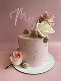 Cake Creations by Kate™ SpecialityCakes Pastel Pink and Gold Floral