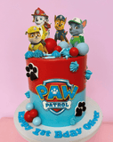 Paw Patrol Character Cake