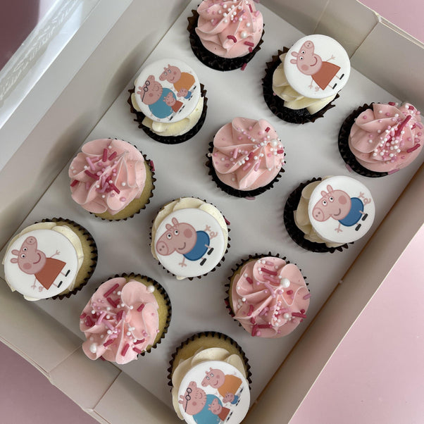 Cake Creations by Kate™ Mini Cupcakes Peppa Pig Mini Cupcakes