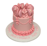 Cake Creations by Kate™ SpecialityCakes Pink Vintage Macaron Cake