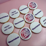 Cake Creations by Kate™ Reachdesk - 12 Handmade Branded Biscuits
