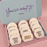 Cake Creations by Kate™ Reachdesk - 12 Happy New Year Biscuits