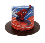 Cake Creations by Kate™ SpecialityCakes Simple Spider Man Edible Print Buttercream Cake