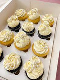 Cake Creations by Kate™ White Fancy Swirl Large Cupcakes