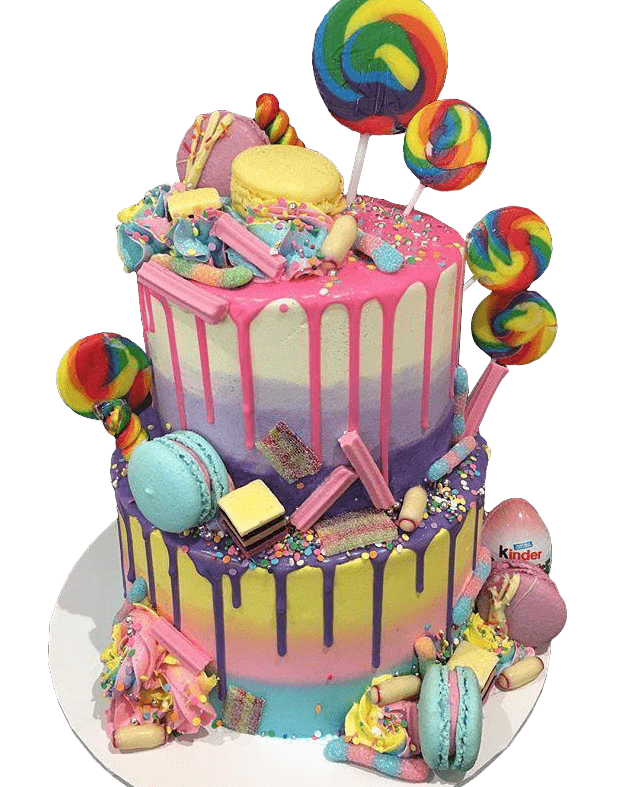 Cake Creations by Kate™ SpecialityCakes 2-Tier Candy Wonderland Speciality Cake