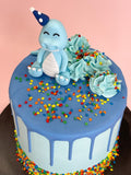 Cake Creations by Kate™ SpecialityCakes 3D Fondant Dino Buttercream Speciality Cake