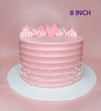 Cake Creations by Kate™ Baby Pink Buttercream Simple Cake