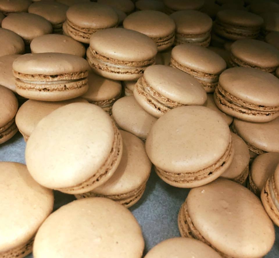 Cake Creations by Kate™ Macarons Beige Baby Salted Caramel Macarons
