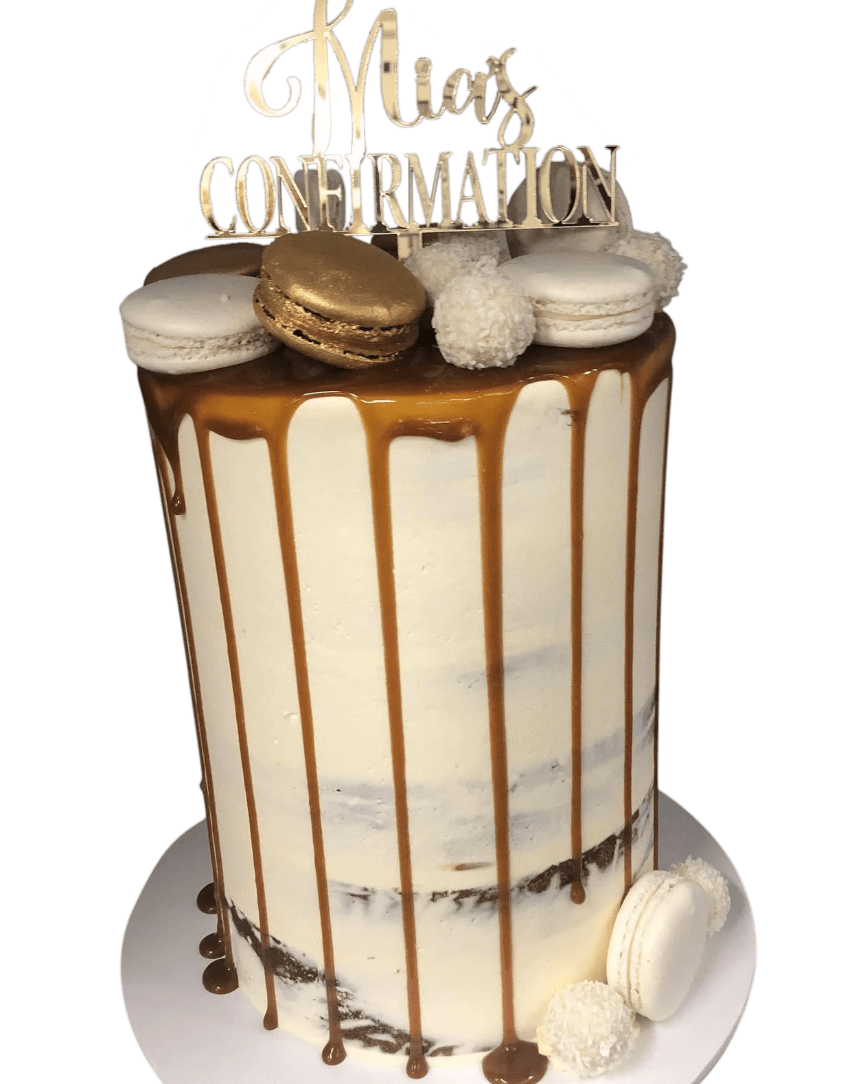 Cake Creations by Kate™ SpecialityCakes Caramel Drip Semi-Naked Buttercream Speciality Cake