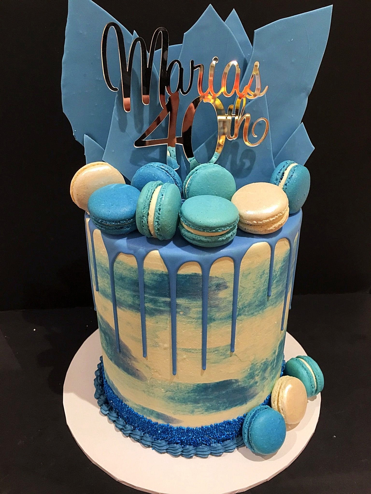 Cake Creations by Kate™ SpecialityCakes Chocolate Shards Birthday Speciality Cake