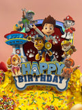 3D Dog Happy Birthday Card Topper