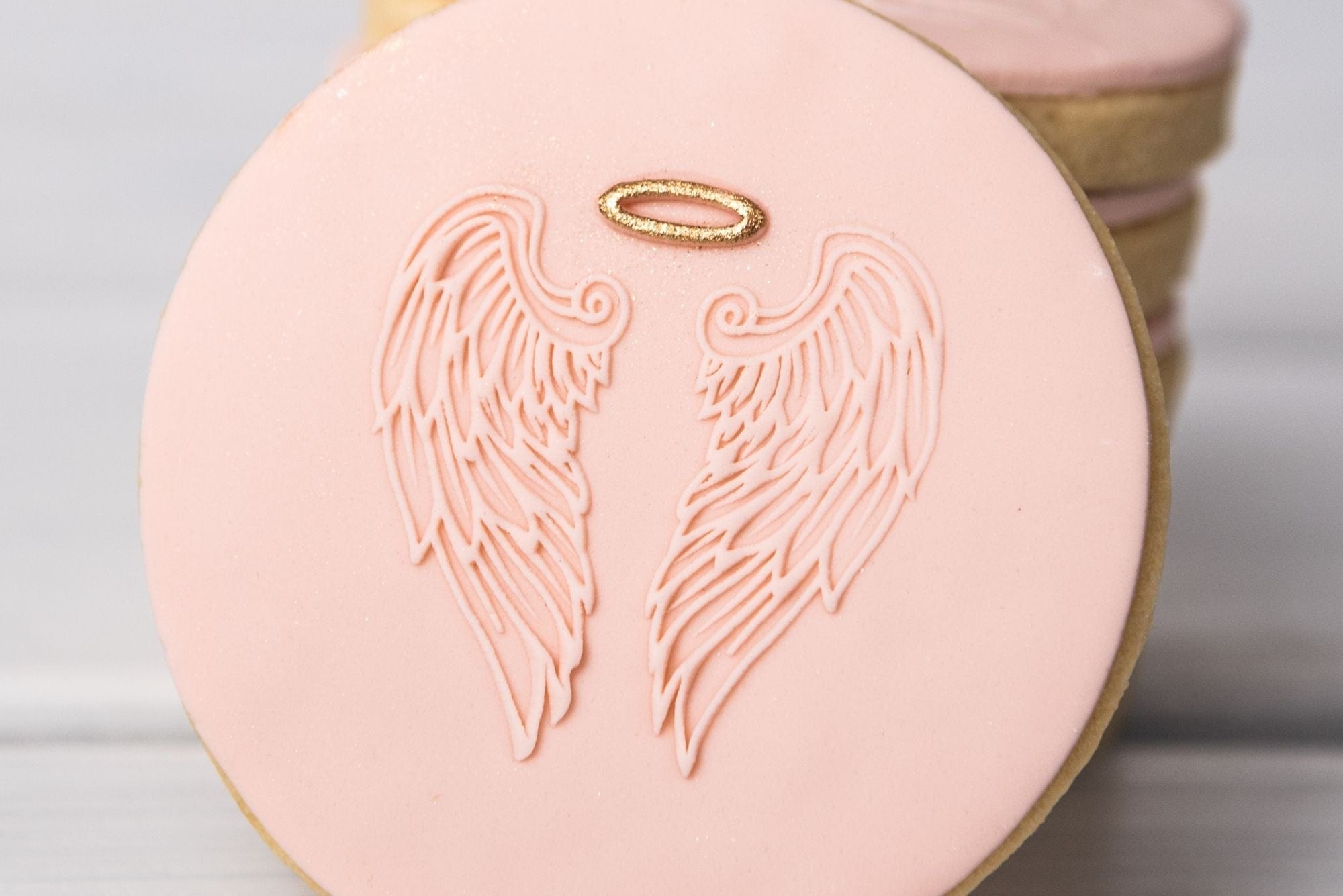 Cake Creations by Kate™ Forever loved & Angel Wings embossed fondant cookie pack