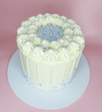 Cake Creations by Kate™ Gender Reveal Buttercream Simple Cake