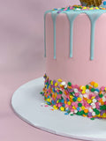 Cake Creations by Kate™ SpecialityCakes Ice Cream Cone Rainbow Sprinkles Speciality Cake