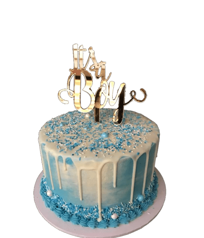 Sprinkle 2024 shower cake