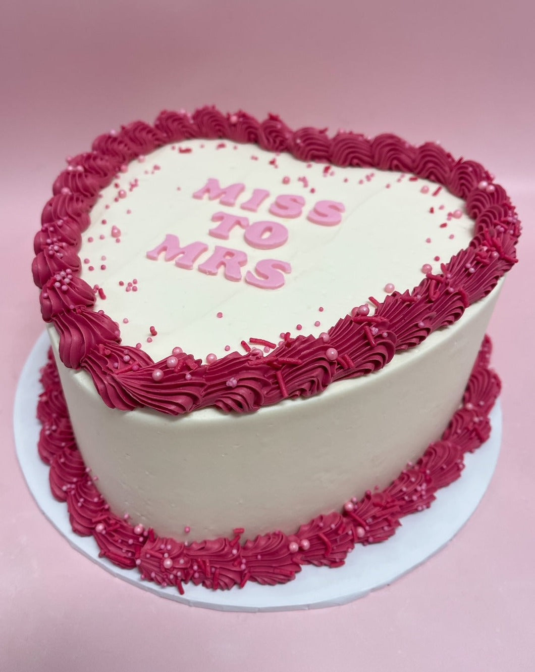 Small Red Velvet Cake with Mini Hearts! – Corrigan Sisters