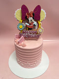 3D Minnie Happy Birthday Card Topper