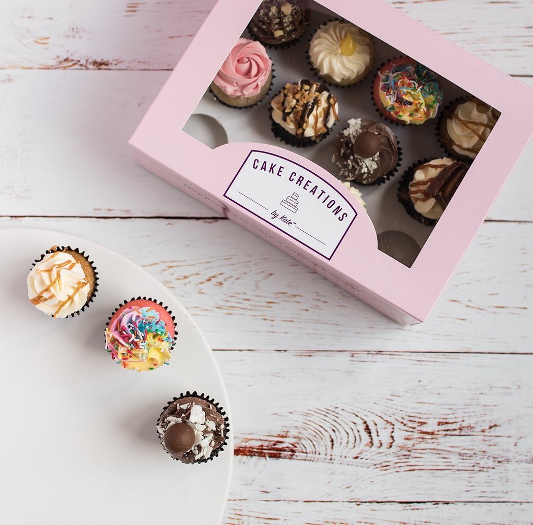 Cake Creations by Kate™ Mini Cupcakes Mixed Box of Mini Cupcakes