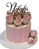 Pretty in Pink and White Speciality Cake