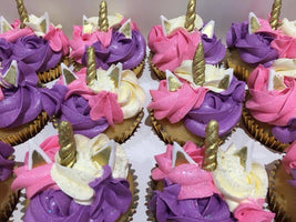 Cake Creations by Kate™ Mini Cupcakes Rainbow Unicorn Mini Cupcakes