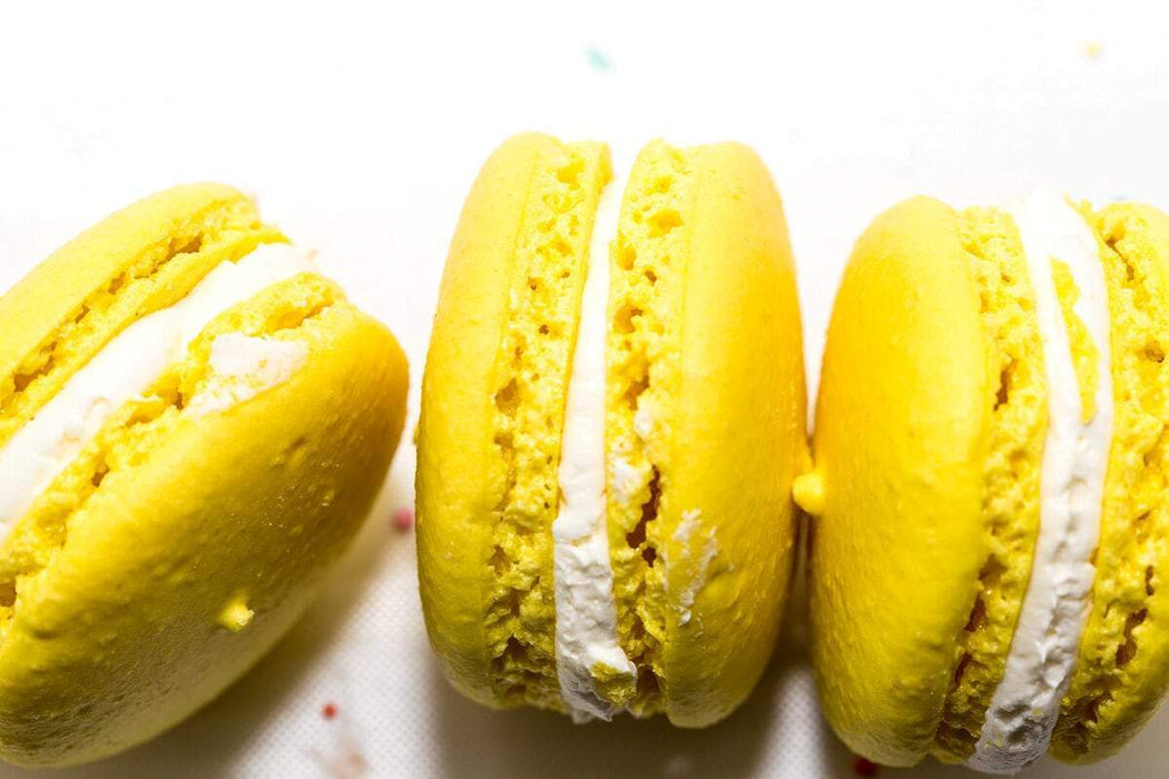 Cake Creations by Kate™ Macarons Sunny Yellow Lemon Macarons