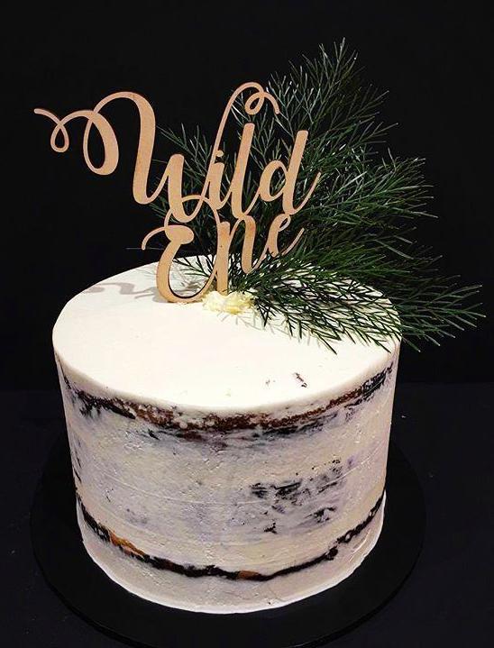 Cake Creations by Kate™ SpecialityCakes Wild One Semi-Naked Speciality Cake